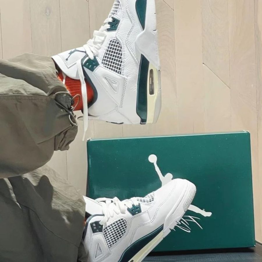 giày air jordan 4 retro 'oxidized green' fq8213-103