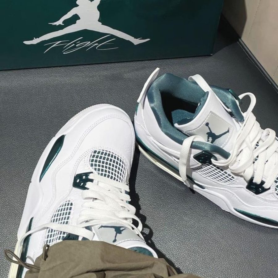giày air jordan 4 retro 'oxidized green' fq8213-103
