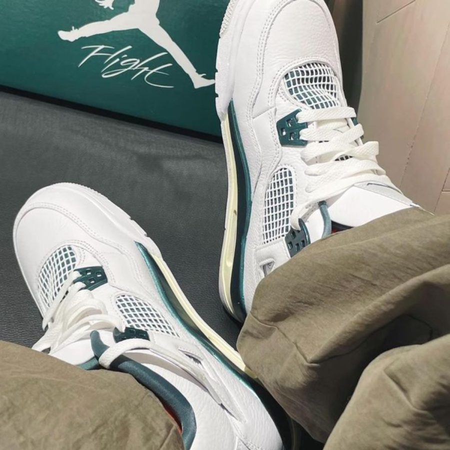 giày air jordan 4 retro 'oxidized green' fq8213-103