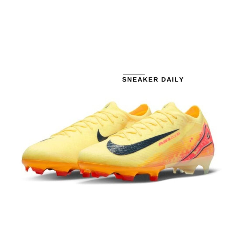 giày kylian mbappé x nike zoom mercurial vapor 16 elite fg 'light laser orange' fq8683-800