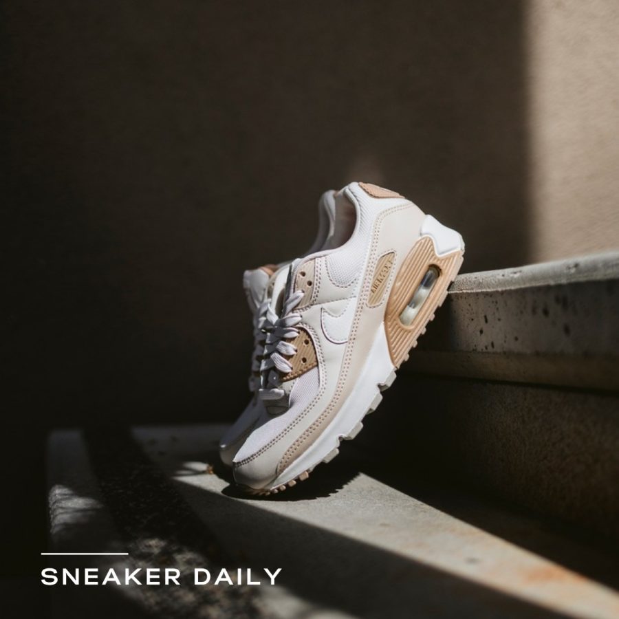 giày nike air max 90 'phantom light orewood brown' dh8010-004