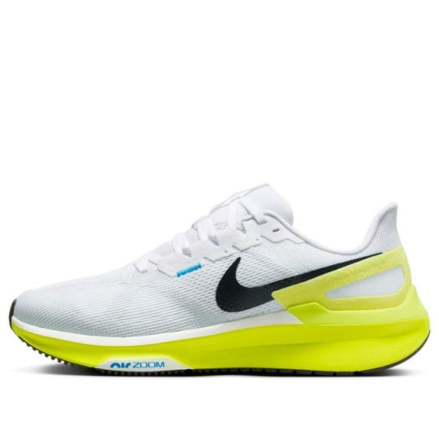 giày nike air zoom structure 25 'white cyber black' dj7883-108