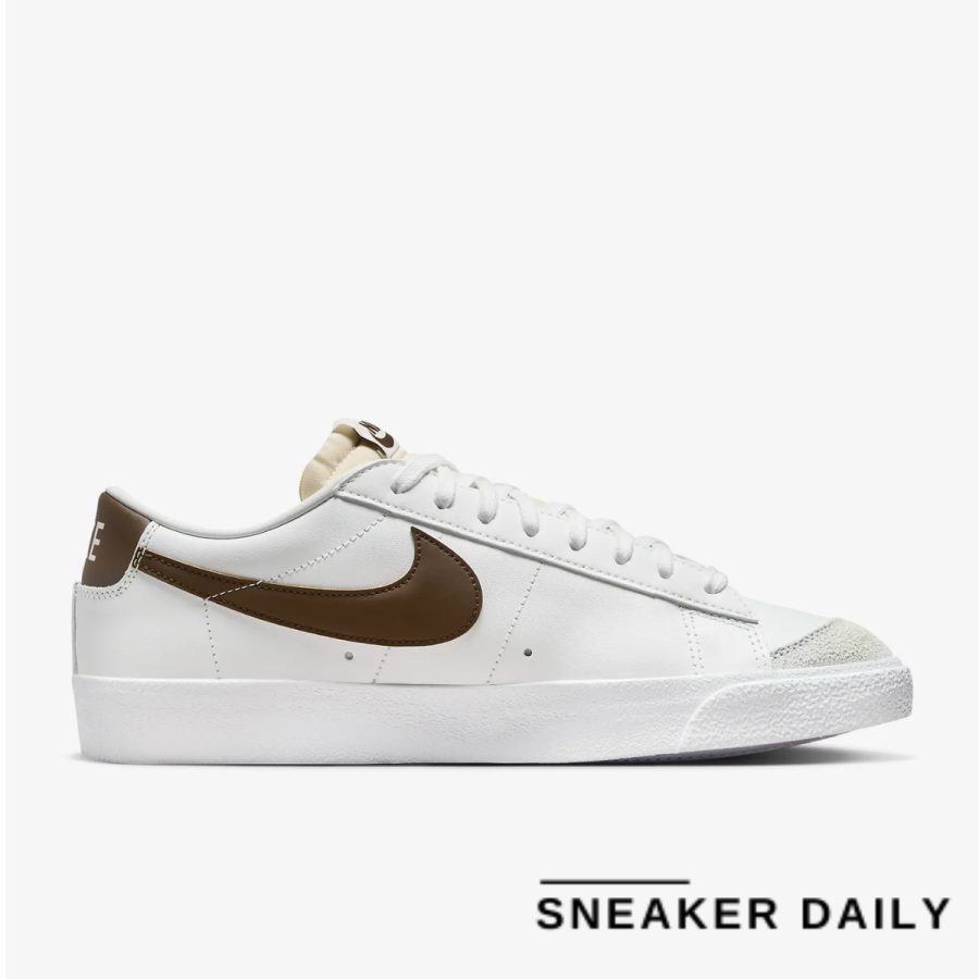 giày nike blazer low '77 vintage 'white cacao' da6364-113