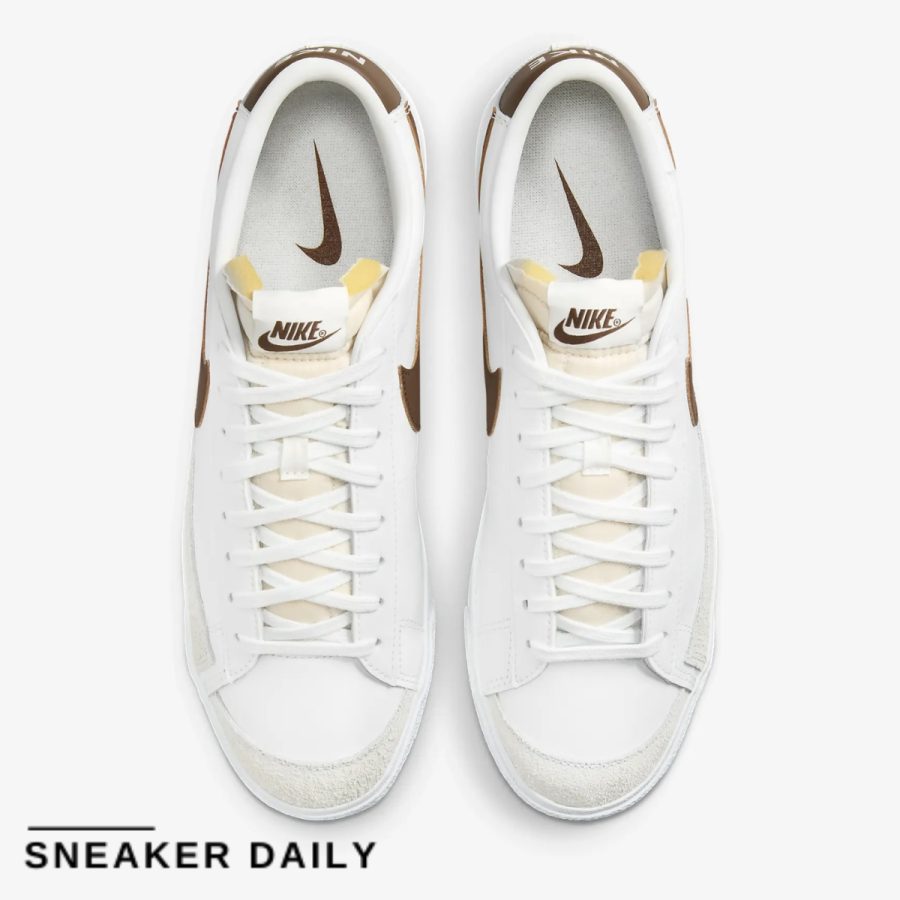 giày nike blazer low '77 vintage 'white cacao' da6364-113