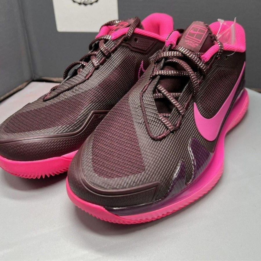 giày nike court air zoom vapor pro premium 'burgundy crush hyper pink' dq4685-600