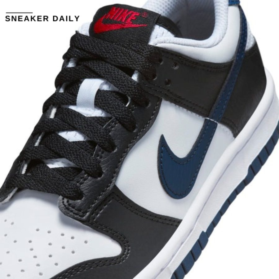 giày nike dunk low gs 'team usa' hj9202-001