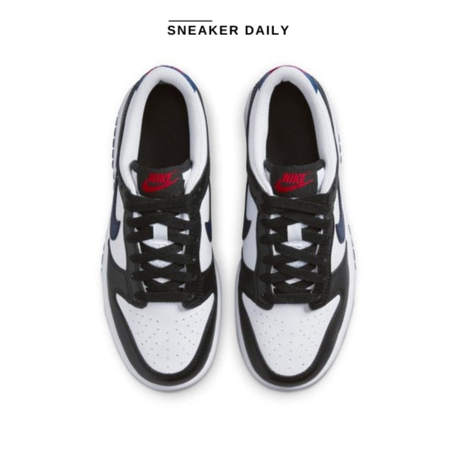 giày nike dunk low gs 'team usa' hj9202-001