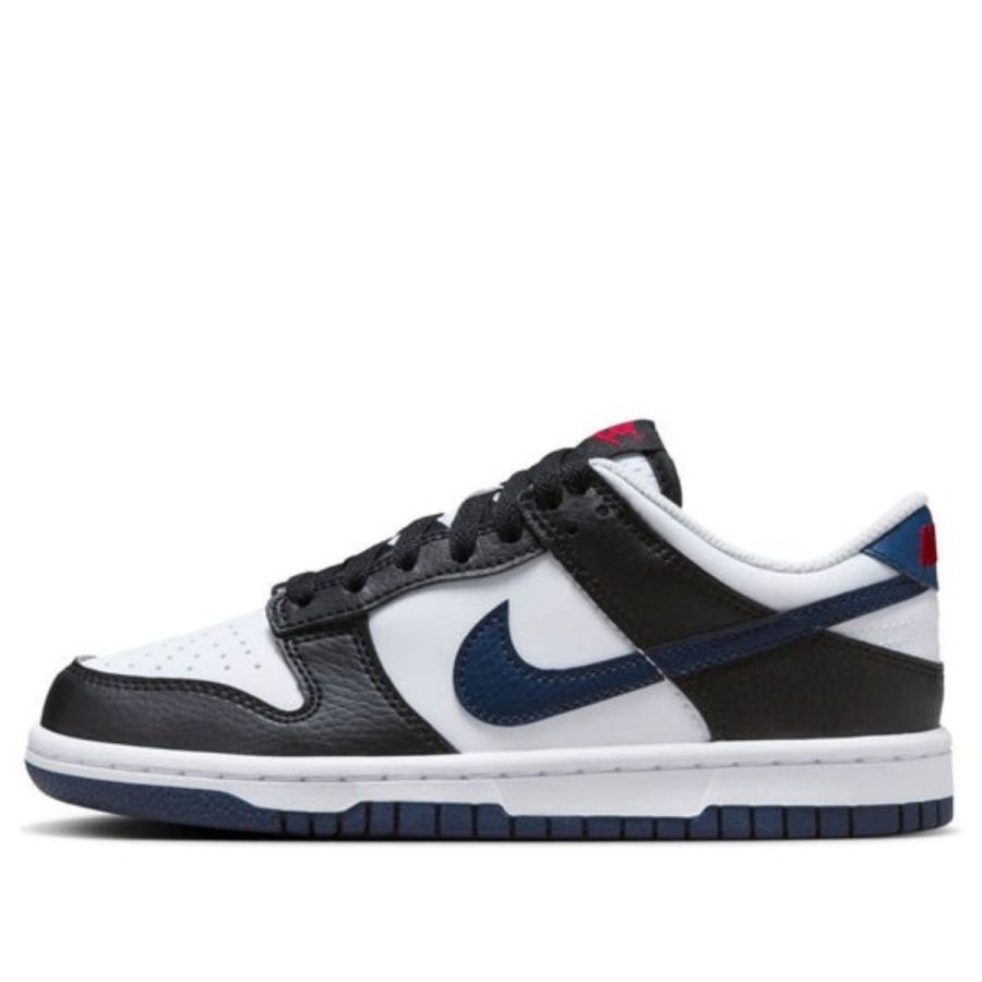 giày nike dunk low gs 'team usa' hj9202-001