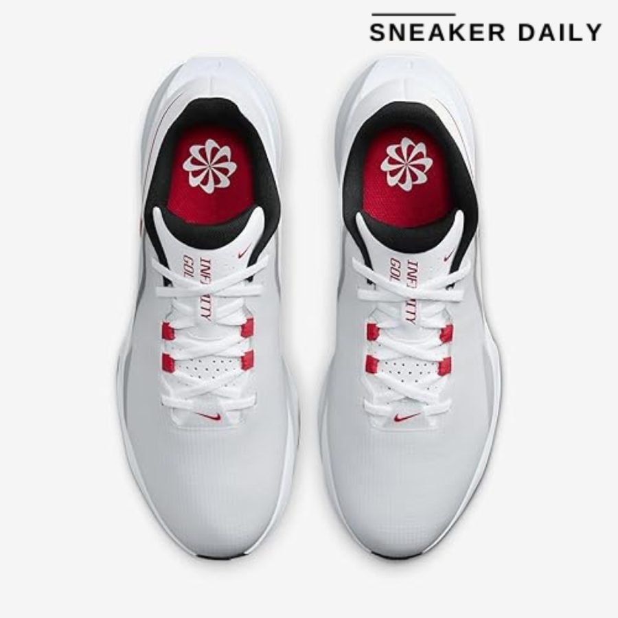 giày nike infinity golf next nature wide 'white university red' fn0565-101