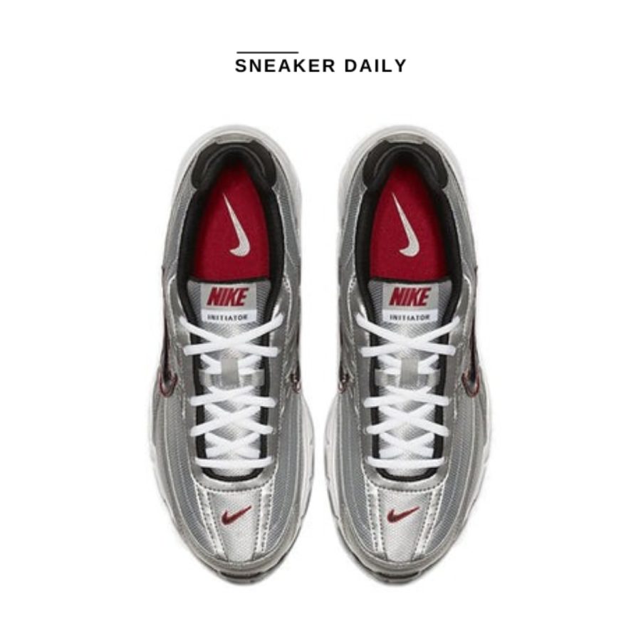 giày nike initiator 'metallic silver red' 394055-001