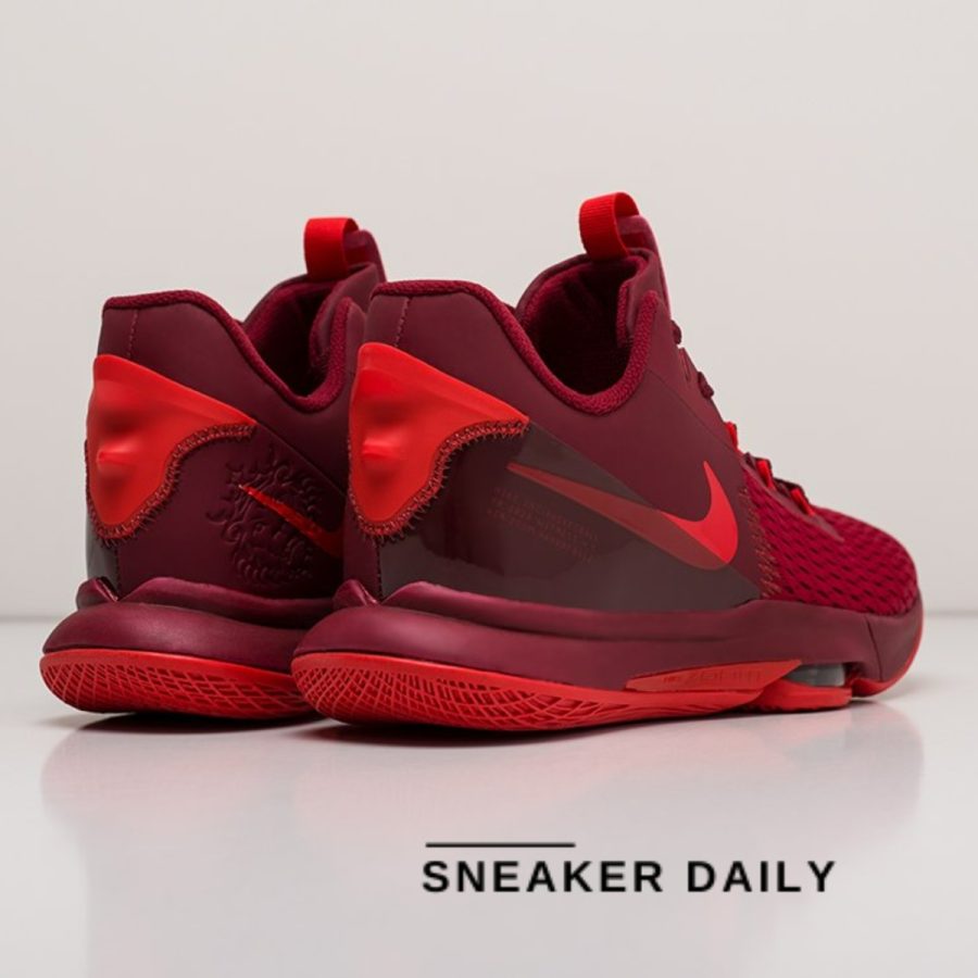 giày nike lebron witness 5 ep 'gym red crimson' cq9381-600