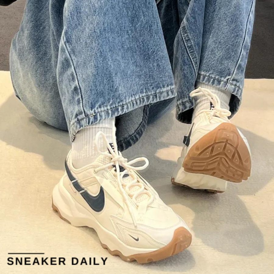 giày nike tc 7900 'pale ivory armory navy' (wmns) dd9682-103