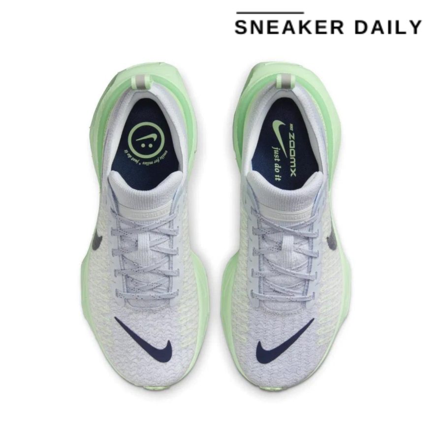 giày nike zoomx invincible run 3 pure platinum vapor green dr2660-009