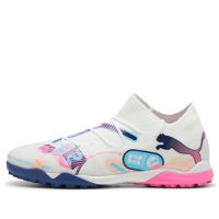 giày puma future 7 match volume up tf white luminous blue pink 108075-01