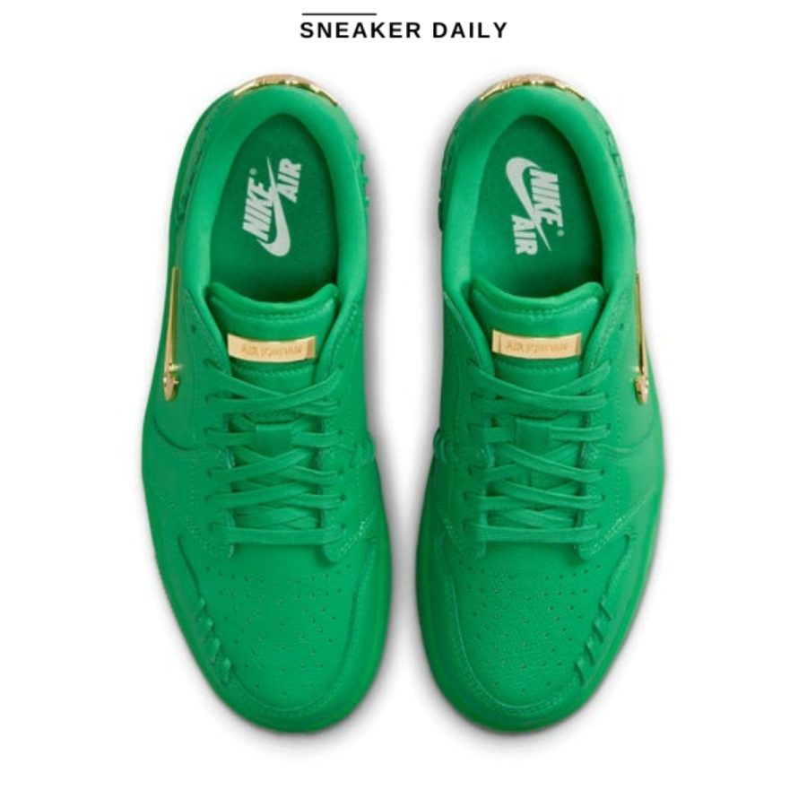 giày (wmns) air jordan 1 low method of make 'lucky green' fn5032-300