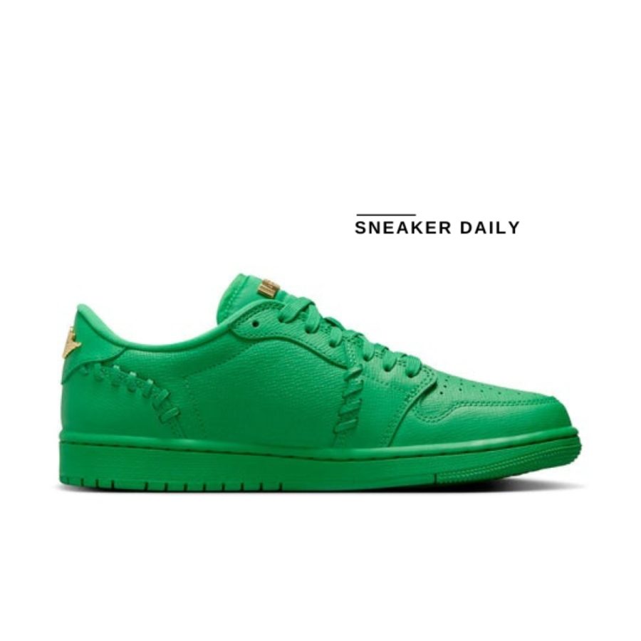 giày (wmns) air jordan 1 low method of make 'lucky green' fn5032-300