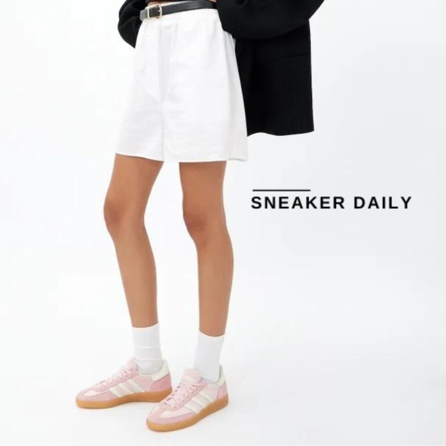 giày adidas handball spezial 'pink white gum' (wmns) ig1977
