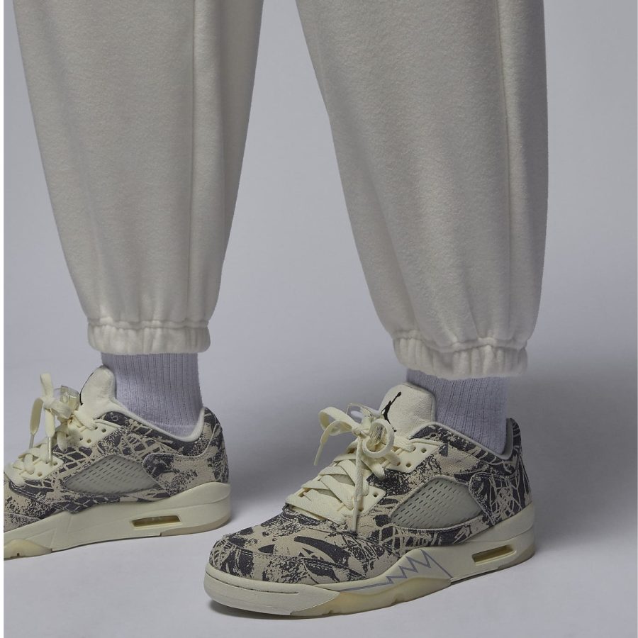 quần air jordan flight fleece winterized pants 'off white' fd7235-133