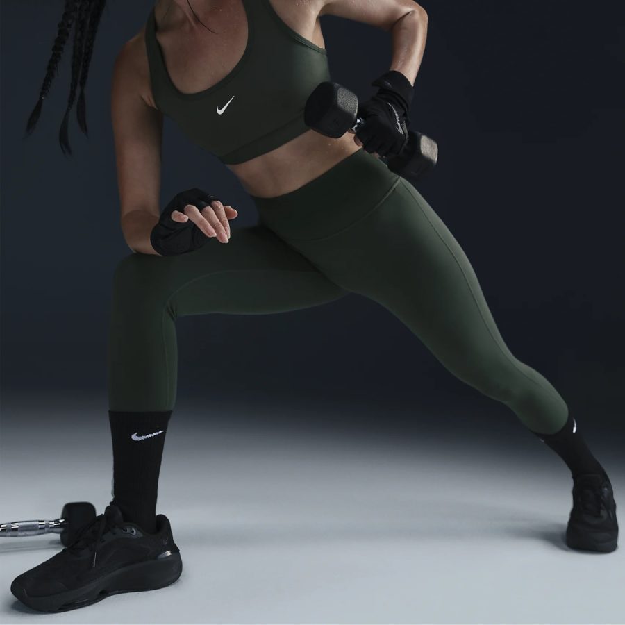 quần nike one seamless front women's high waist full length leggings hj9196-338