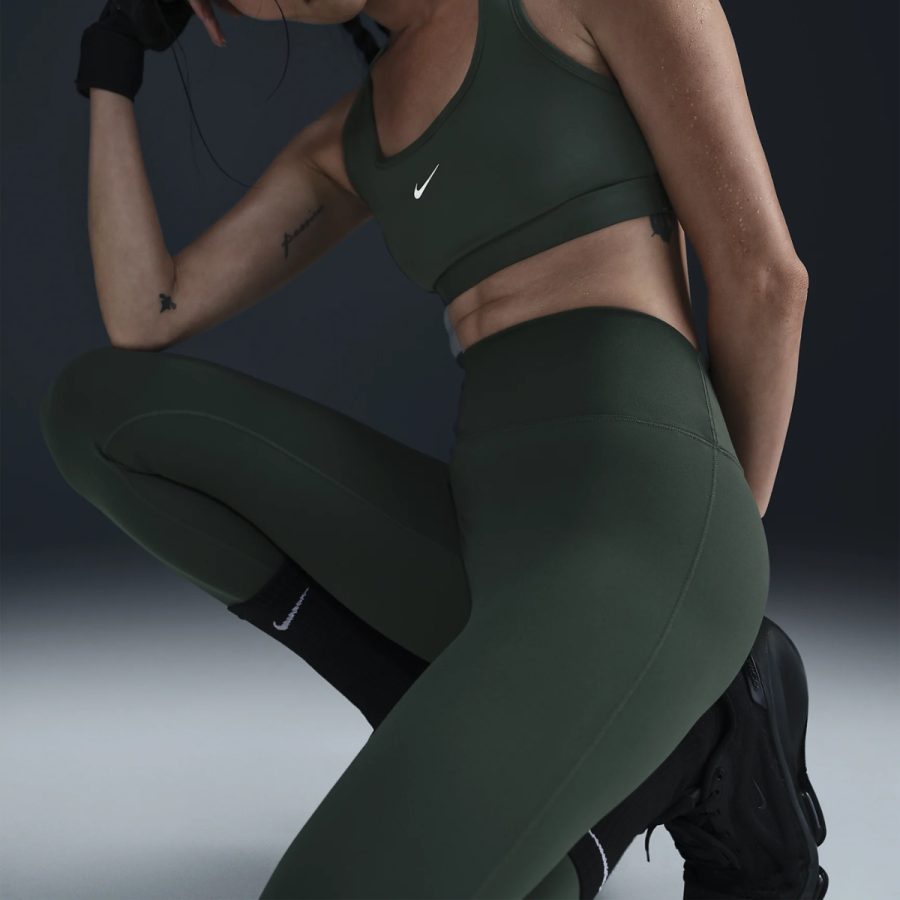 quần nike one seamless front women's high waist full length leggings hj9196-338