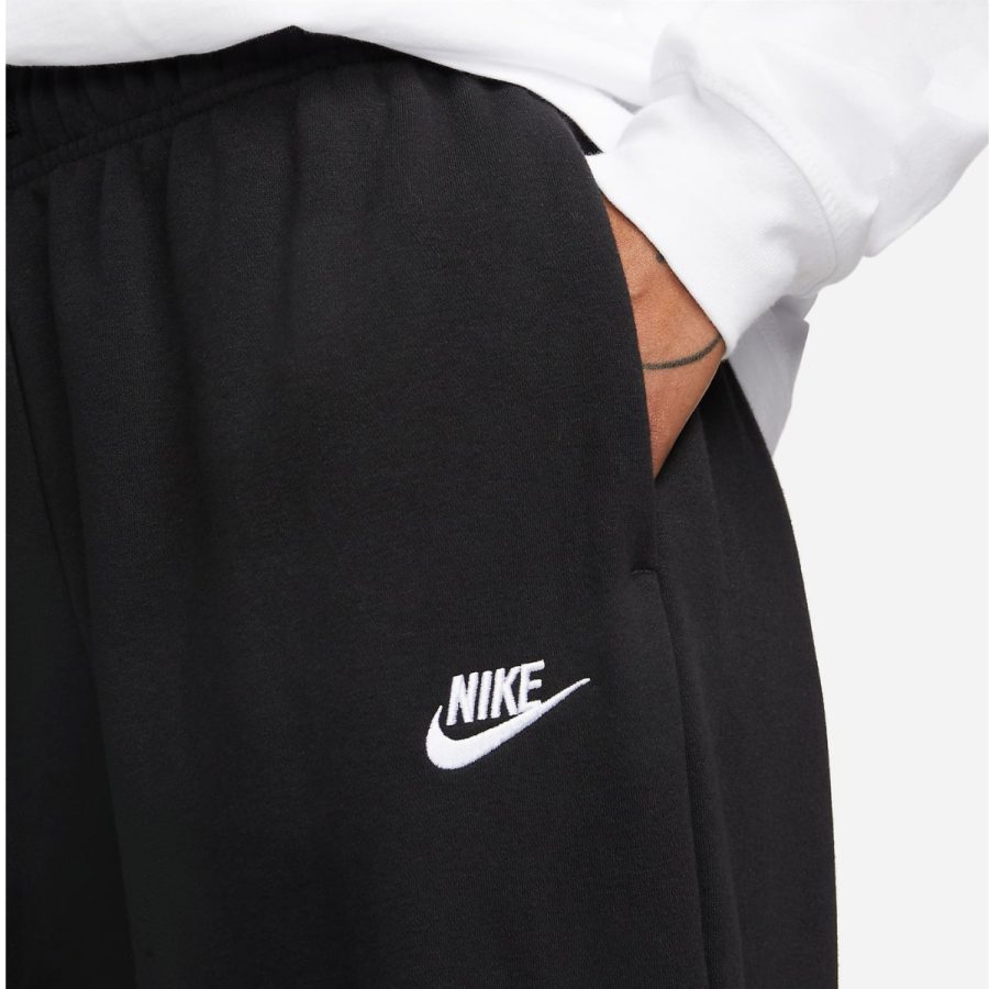 quần nike sportswear club fleece women's mid-rise oversized sweatpants dq5801-010