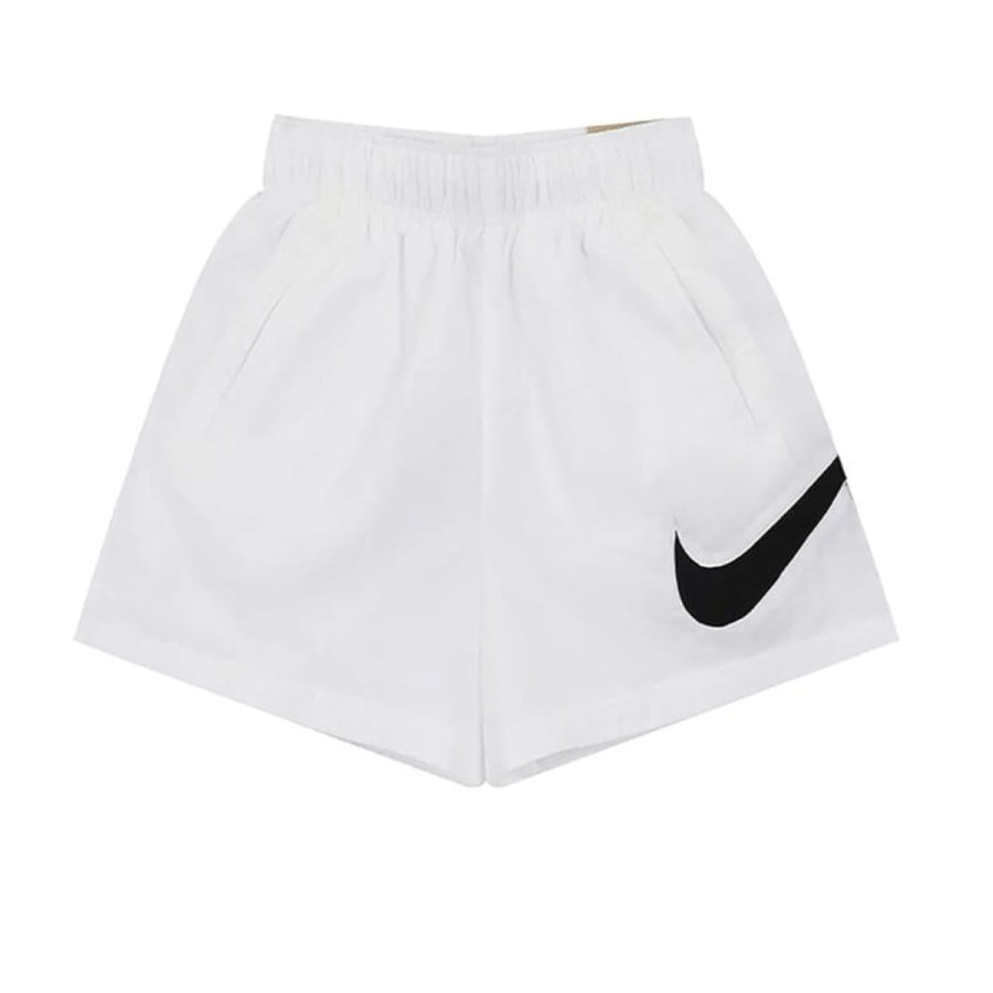 quần nike sportswear essentials women's high-rise woven shorts dm6740-100