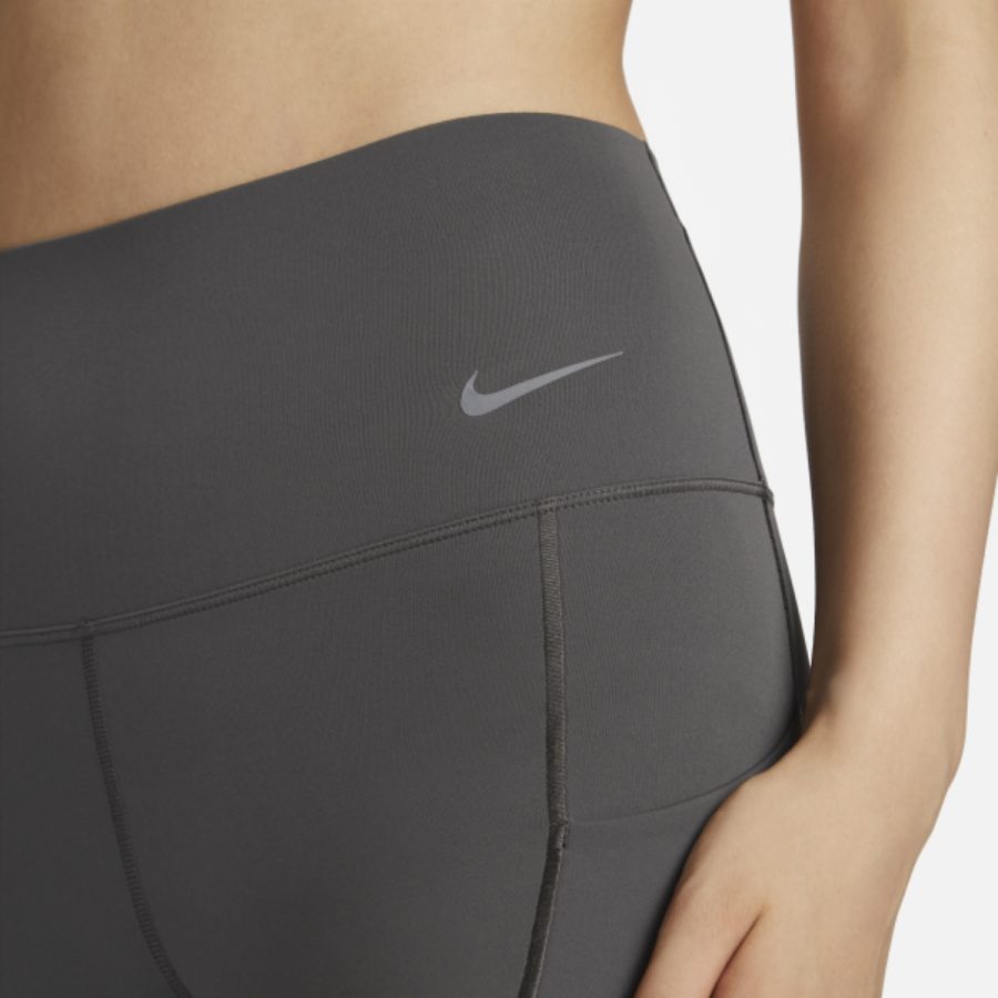 quần nike universa 78 women’s medium support high waisted leggings with pockets dq5898-254