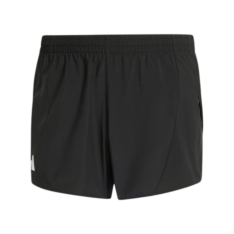 quần adidas adizero essentials running split shorts - black im8585