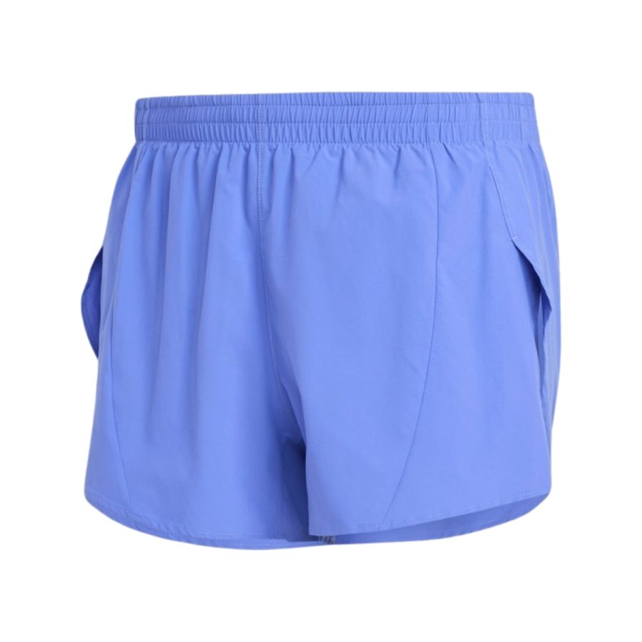 quần adidas adizero essentials running split shorts - semi cobalt blue ix4896