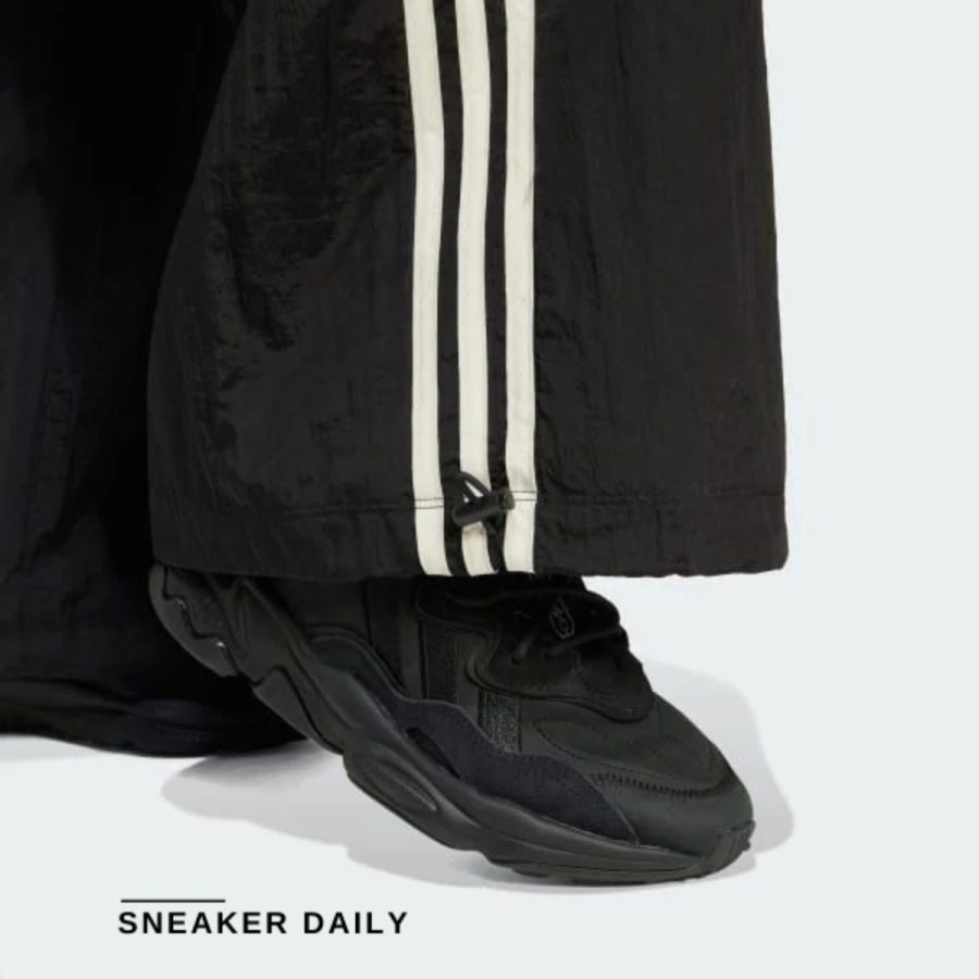 quần adidas atlanta cut line nylon track pants black iw5509