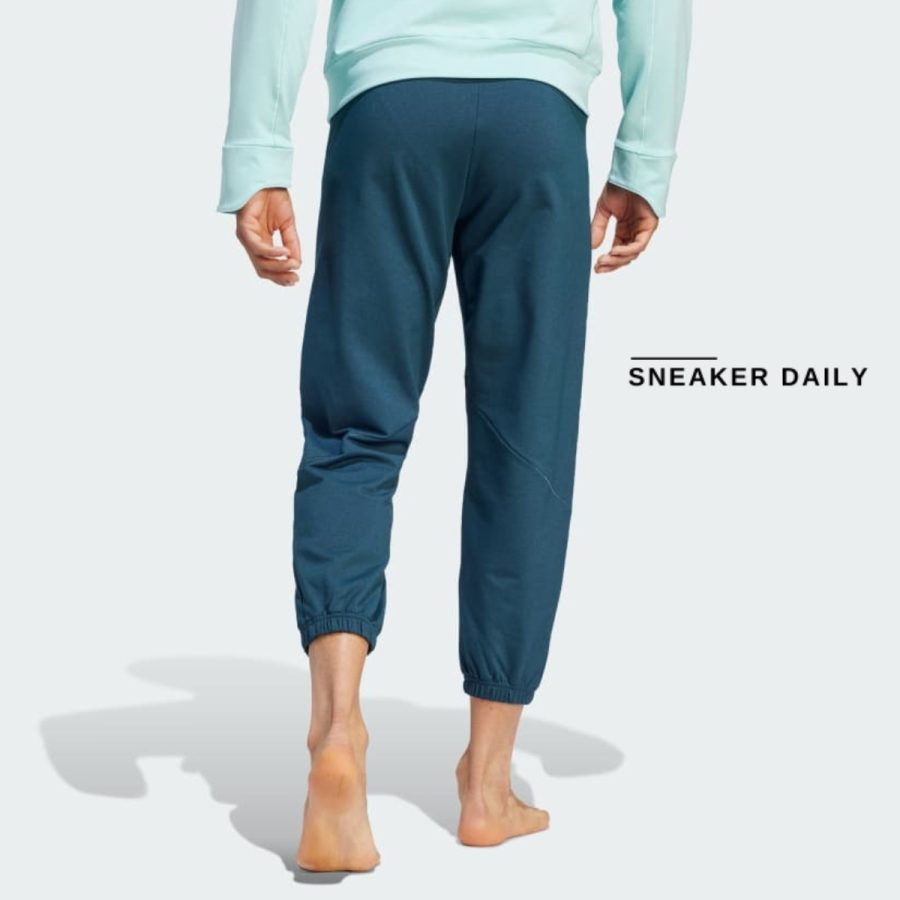 quần adidas designed for training yoga training 7/8 pants - arctic night in7918