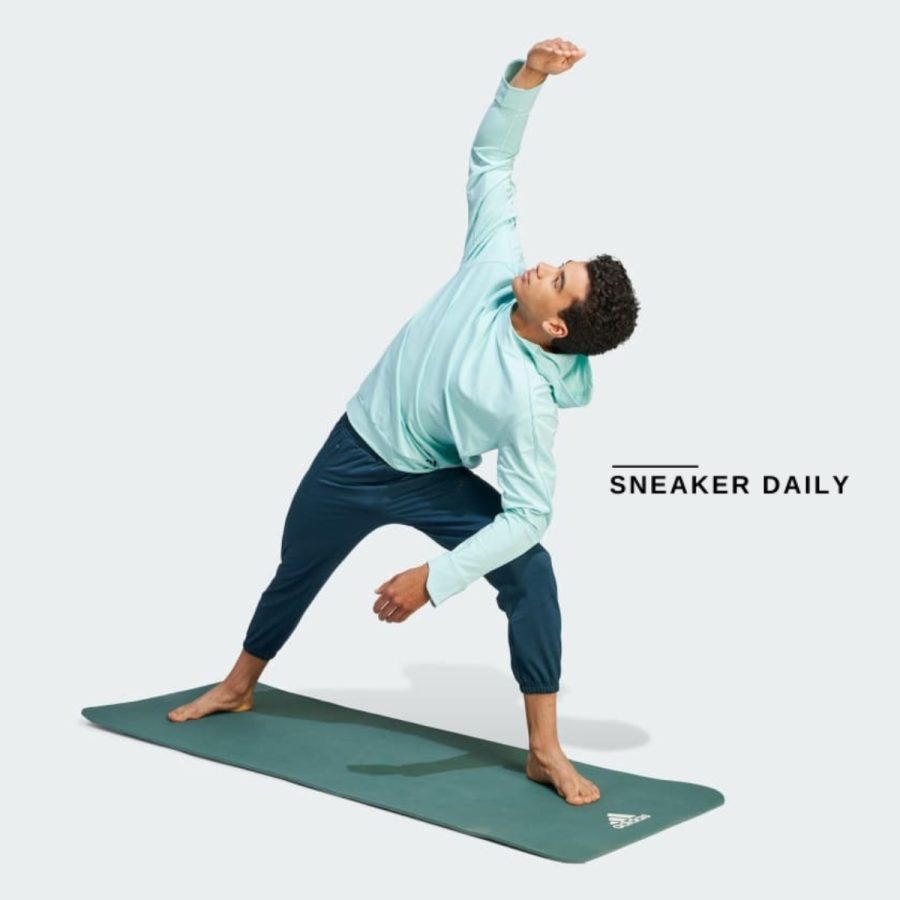 quần adidas designed for training yoga training 7/8 pants - arctic night in7918