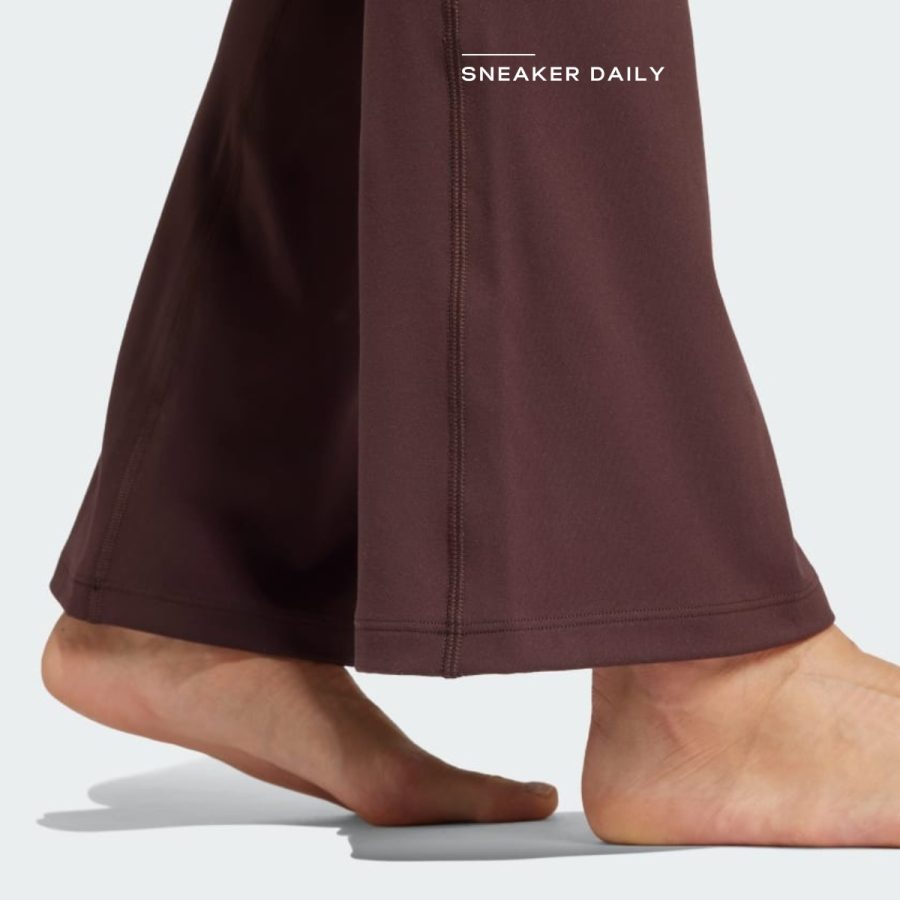 quần adidas yoga flared pants - shadow brown iv9266