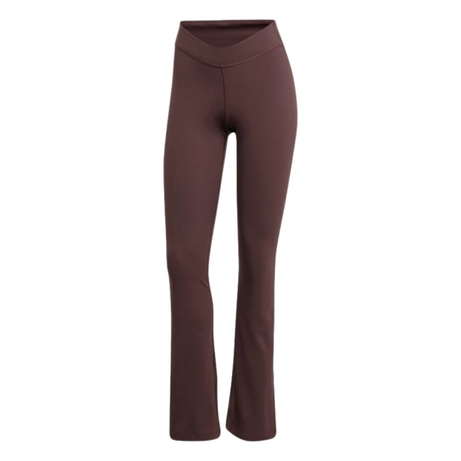 quần adidas yoga flared pants - shadow brown iv9266