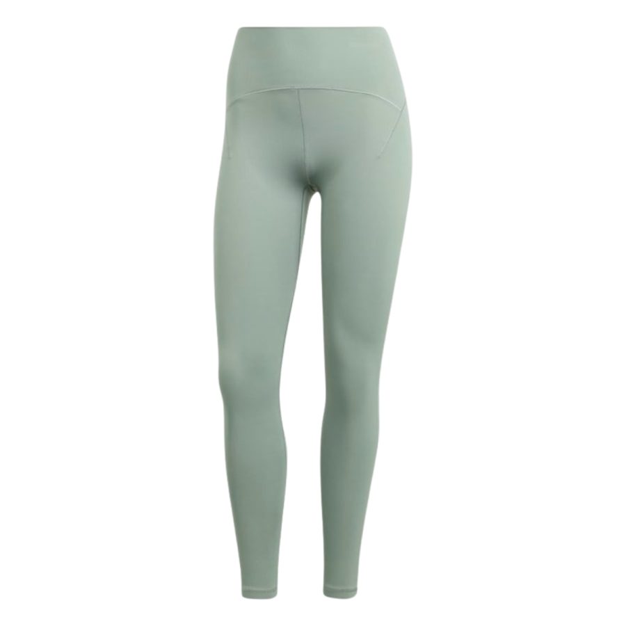 quần adidas yoga studio luxe 7/8 leggings - silver green hr5414