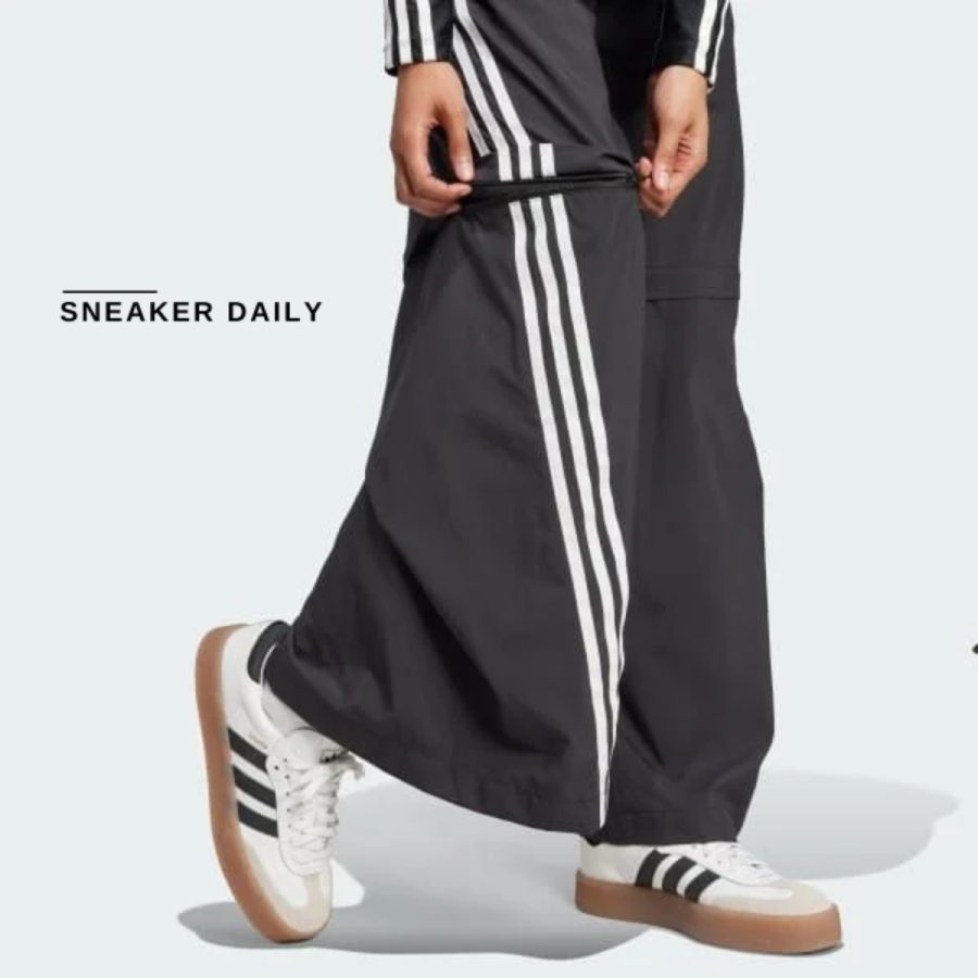 quần adidas tháo ống oversize adilenium season 2 track pant unisex jm9254