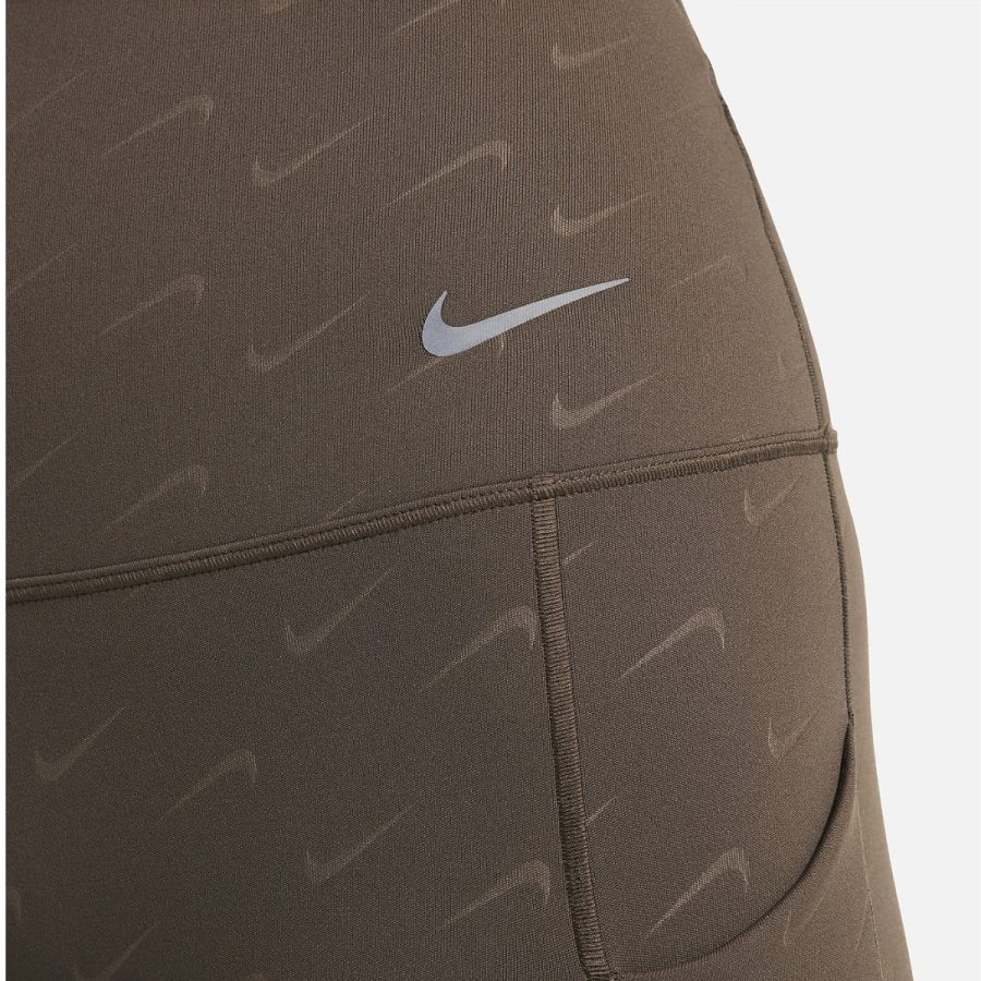quần nike universala women's medium support high waist 78 print pocket leggings fn4171-237