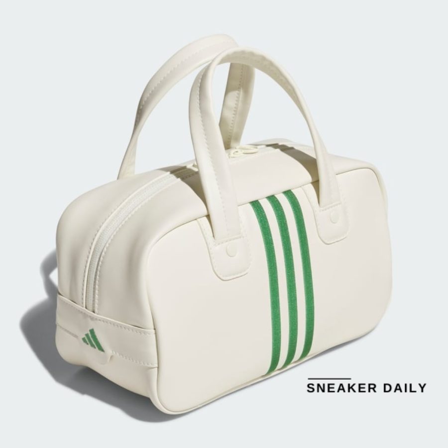 túi adidas 3-stripes round bag - off white is6274