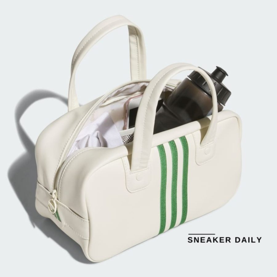 túi adidas 3-stripes round bag - off white is6274