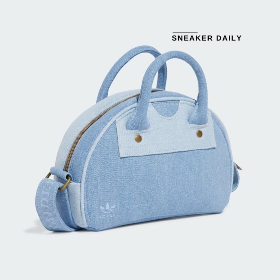 túi adidas kseniaschnaider mini bowling bag - light denim ix7451