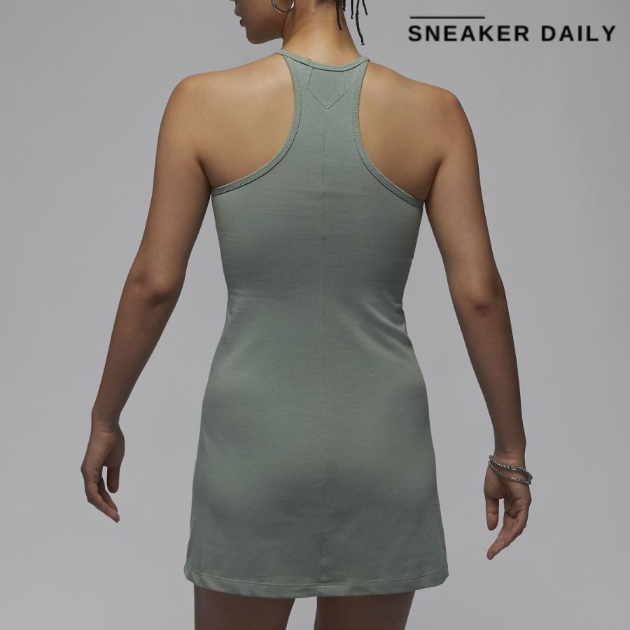 váy air jordan women slim knit dress fn5695-304