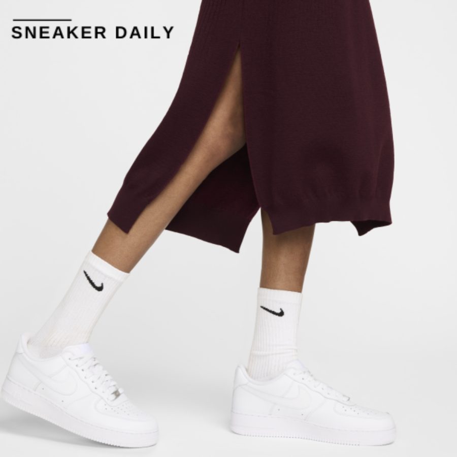 váy nike every stitch considered women's knitted dress fq0292-298