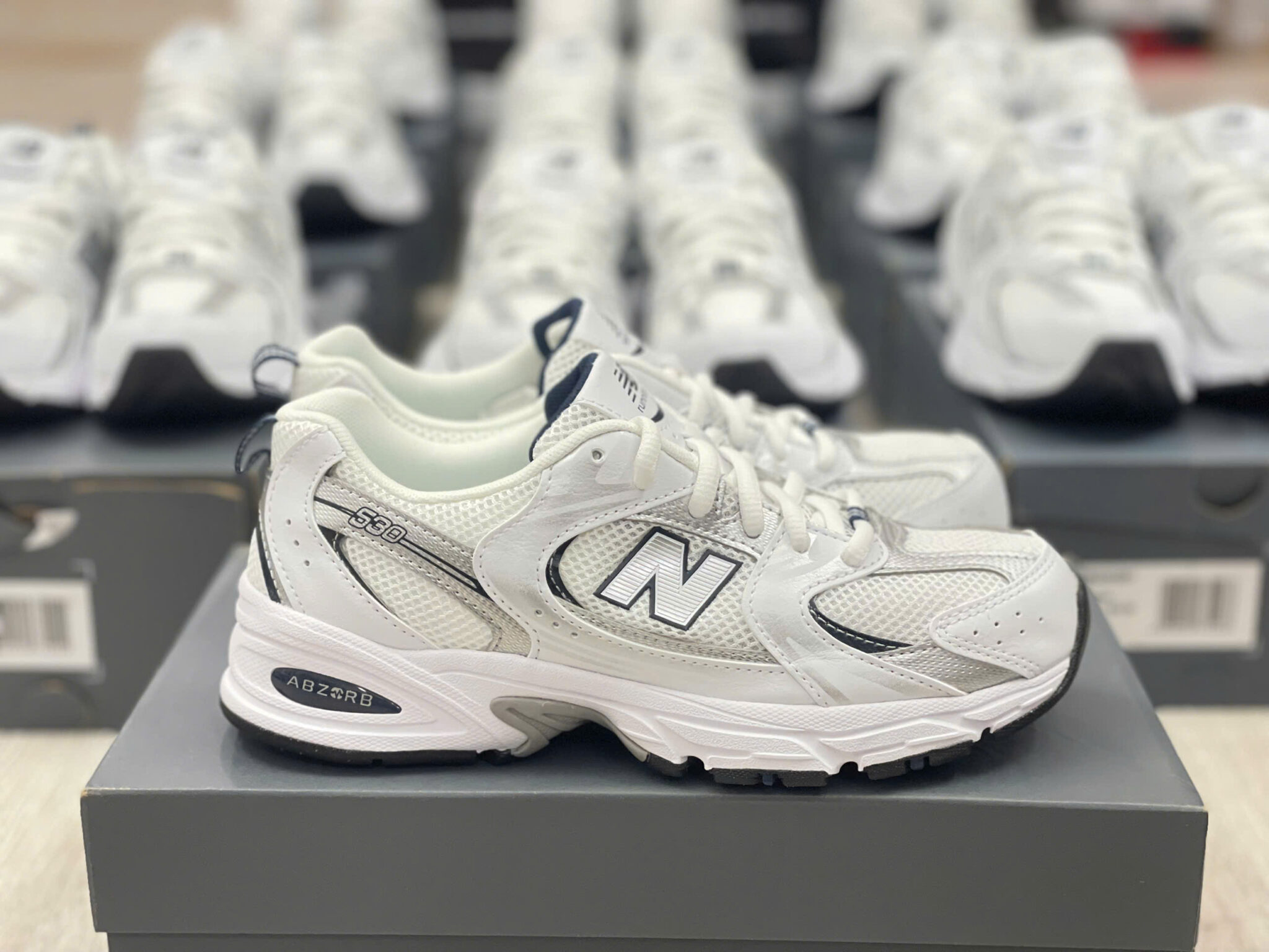 z7151472045178_c3a57b033306960c5605ccd1ceb46caa giày new balance 530 'white natural indigo' gr530sb1