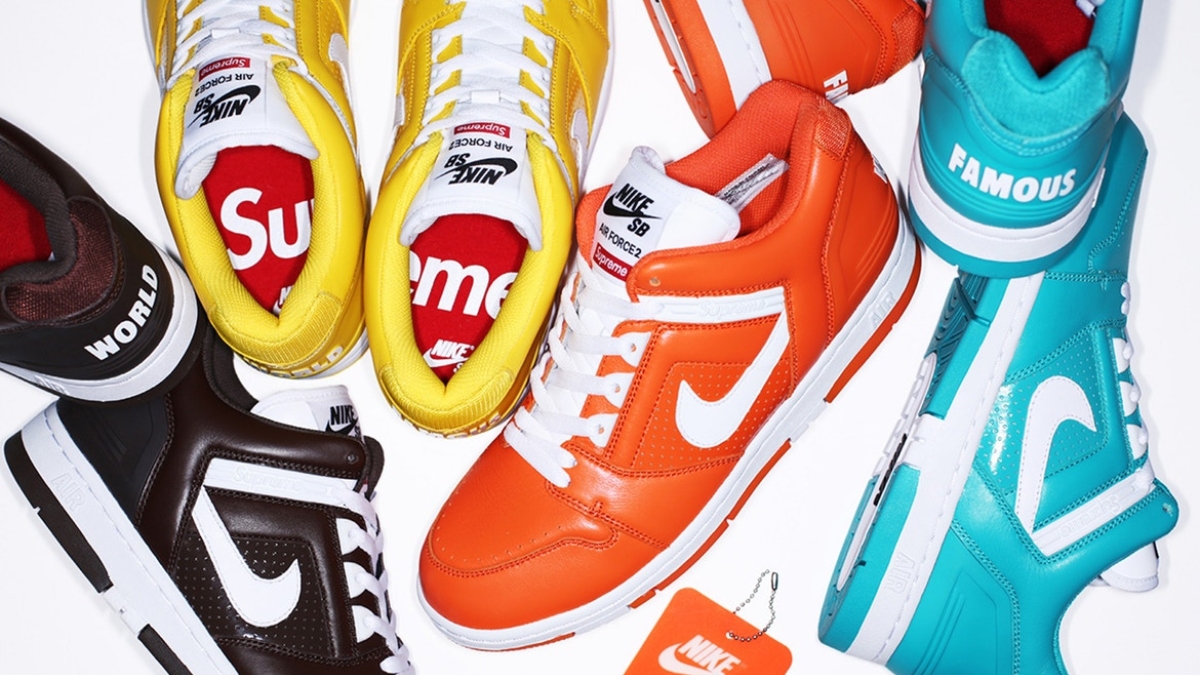 bộ sưu tập nike x supreme