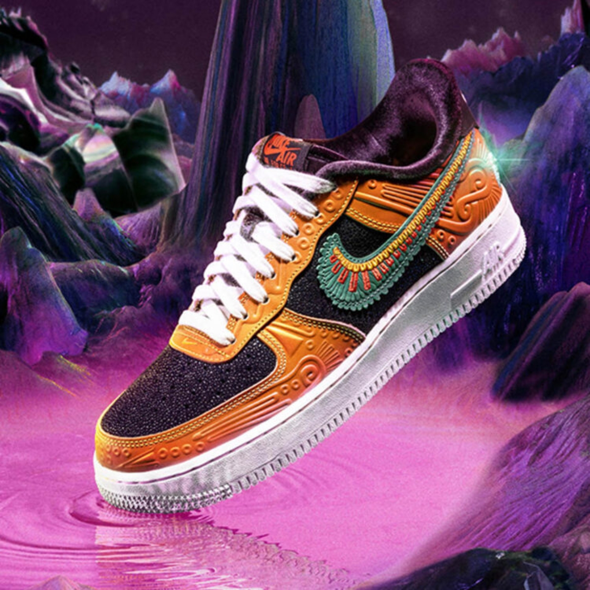 bộ sưu tập nike dia de muertos