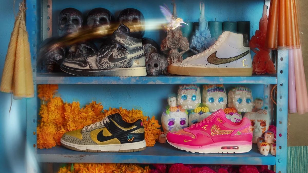 bộ sưu tập nike dia de muertos