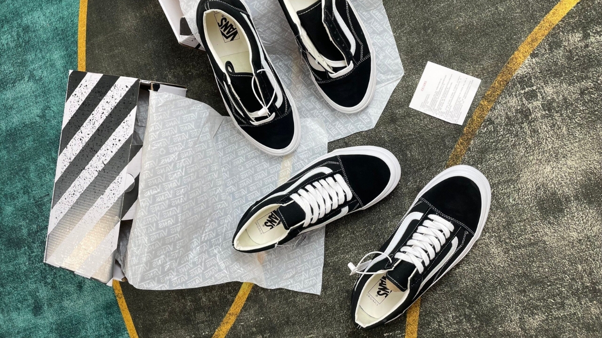 phong cách basic với vans old skool