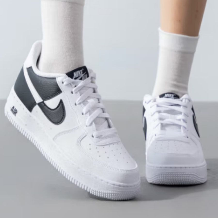 giày nike air force 1 next nature 'white black' (gs) hf9096-100