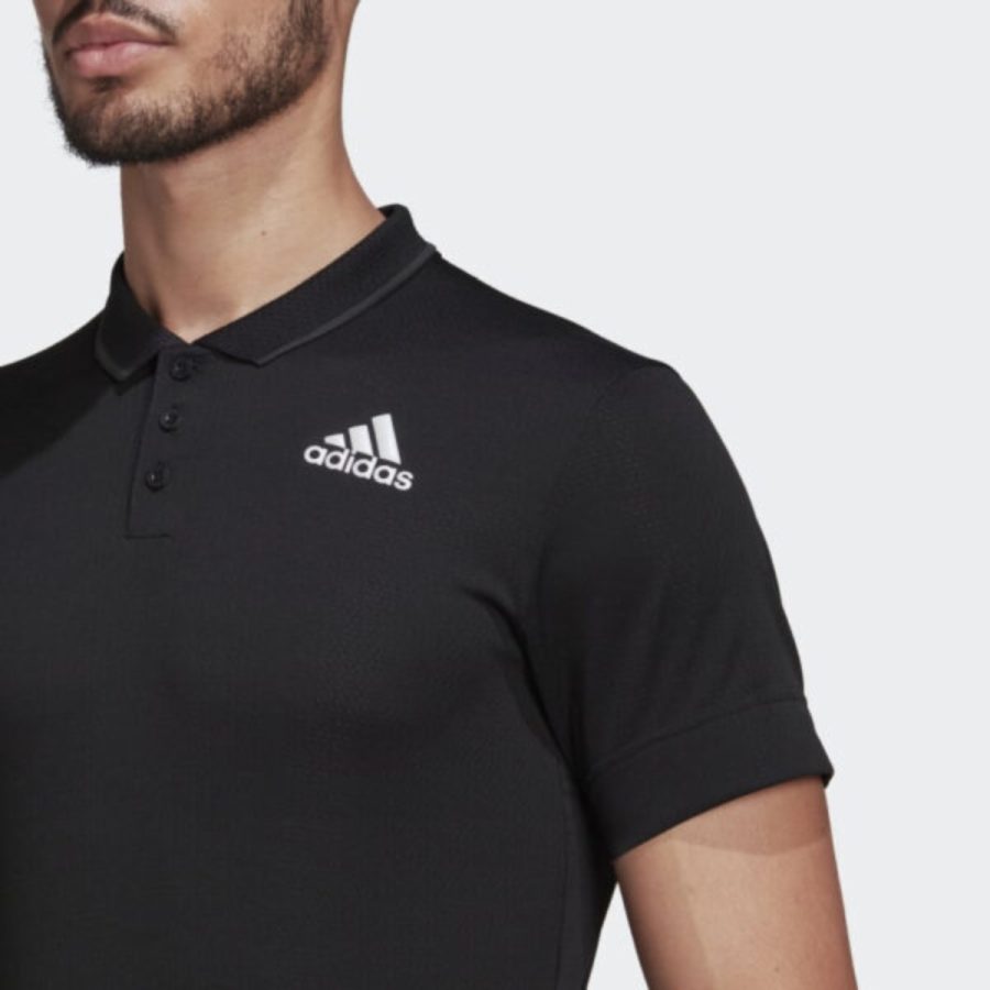 áo adidas tennis freelift polo black hb9134