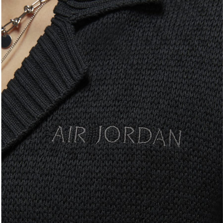 áo air jordan women knit cardigan fz4196-010